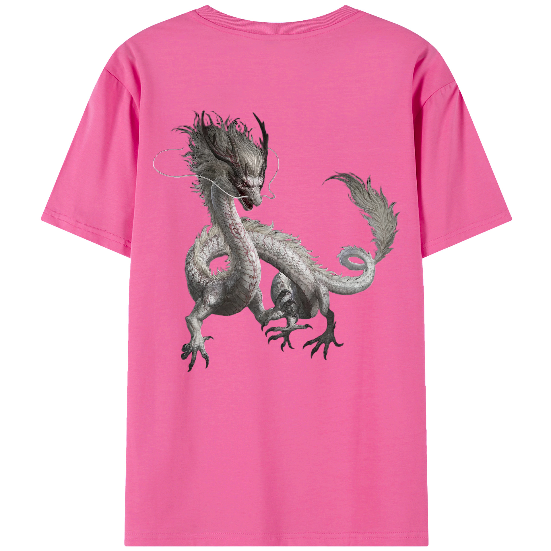 （画像用） Ne Zha 2 ナタ 魔童の大暴れ レディース半袖Tシャツ(バックプリント)